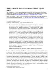 Country escape can be played offline. Pdf Zynga S Farmville Social Games And The Ethics Of Big Data Mining