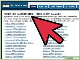 The public charge rule does not apply to p‑ebt benefits. How To Check Food Stamp Balance Online 11 Steps With Pictures