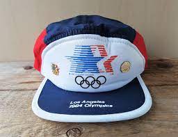 Rare Los Angeles 1984 Olympics Vintage 5 Panel Snapback Hat With Pins Official Olympic Licensed 3 Color Baseball Cap 84 Summer Games In 2021 1984 Olympics Olympics 1984 Summer Olympics