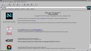 It was acquired by aol and discontinued. Netscape Navigator 3 04 Gold In 1997 Youtube