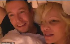 She is best known for her numerous appearances in playboy magazine and. Pamela Anderson Chats To Loose Women From Bed With Her New Husband Daily Mail Online