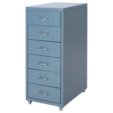 Helmer Drawer Unit On Casters Blue 11x27 1 8 Ikea Drawer Unit Drawers Ikea