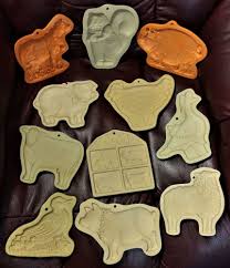 Brown Bag Pampered Chef Cotton Press Cookie Art Molds The Barnyard Collection Cookie Art Pampered Chef The Barnyard