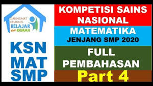 Download soal osn ips smp 2018 tingkat provinsi. Pembahasan Soal Osn Matematika Smp 2020 Part 3 Youtube