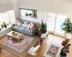 Boho rugs, how to use them? Plants In Living Room Living Room Ideas Bohemian Living Room Layering Rugs Rug Trend How To Layer Rugs Boho Bohemian Living Room Decor Home Decor Decor