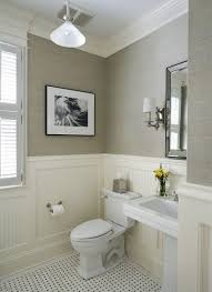 Yes, bathroom wainscoting can make a bathroom luxurious too. 16 Cheap Bathroom Updates With Wow Factor Traditional Powder Room Powder Room Design Ideas Bathroom Decor