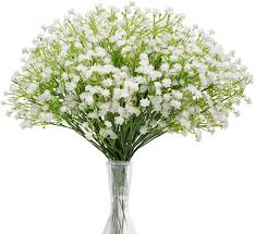 Effectuez des recherches dans l'index de livres complets le plus fourni au monde. Buy N T Nieting Baby Breath Flowers Artificial 10pcs Fake Gypsophila Plants Bouquets For Wedding Party Home Garden Decoration Online In Indonesia B09128zf11