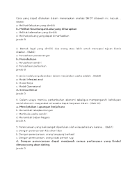 Check spelling or type a new query. Doc Soal Kewirausahaan Umi Irianti Academia Edu