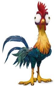 Heihei De Haan Disney Drawings Moana Chicken Moana Poster