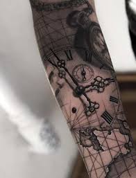 Watch Style Man Hand Tattoo Latest Design Hand Tattoos For Guys Watch Tattoo Design Clock Tattoo Design