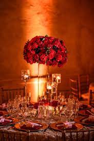 Gorgeous Red Themed Wedding Decor Catering Design Red Wedding Theme Wedding Decorations