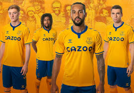 Everton fc is a notable soccer club in england. New Everton Amber Away Shirt 2020 21 Pink Efc Alternate Goalkeeper Jersey By Hummel Football Kit News