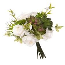 Of course you will likely only use a project. David Tutera Artificial White Green Bridal Bouquet Rose Succulent Mix