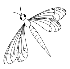 Cute Dragonfly Coloring Page For Kids Insect Coloring Pages Butterfly Coloring Page Animal Coloring Pages
