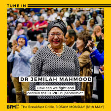 Jemilah mahmood has officially appointed as special advisor to the prime minister of malaysia, tan sri muhyiddin yassin, on public health issues. Tan Sri Dr Jemilah Bfm Radio The Business Station Facebook