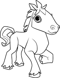 Here is a free coloring page of animal jam. Horse Animal Jam Coloring Page Free Printable Coloring Pages For Kids