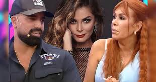 Brian Rullán confronta en vivo a Magaly Medina por insinuar que Laura Spoya  "paraba la olla" en su hogar: "Ustedes con sus cuentos"