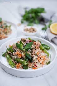 Thunfisch Reissalat 7005 Cookingcatrin Reissalat Internationale Rezepte Gesunde Rezepte