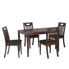 Position the fork on the left side of the plate. Nilkamal Lexus Four Seater Dining Set Espresso Amazon In Furniture