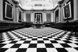 Freemason Lodge Note The Duality Chessboard Floor I D Throw The Desk Out Have A Throne Instead Haha You Also Masonic Lodge Freemason Lodge Freemason