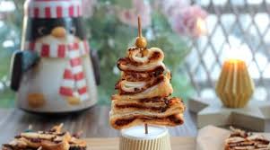 Reussir Ses Sapins Feuilletes Apero Noel Pas A Pas Apero Noel Recette Noel Thermomix Noel Cuisine