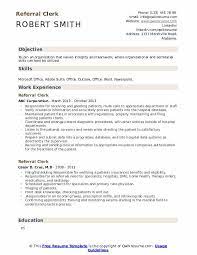 What to put in a cover letter. Referral Clerk Resume Samples Qwikresume