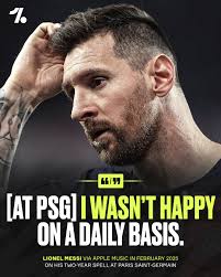 Lionel Messi will face one of his former clubs for the first time in his  career...a reminder that just a few months ago he revealed how much he  struggled in Paris 💔😬