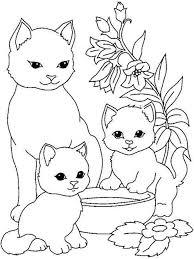 There's also a kitten hiding in a halloween jack o' lantern. Catcoloring Click Image For More Cat Color Cat Coloring Page Coloring Pages Animal Coloring Pages