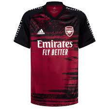0 gebote · endet am freitag, 21:16 mez4t 6std. Adidas Arsenal Pre Match Training Shirt Rot Schwarz 2020 2021