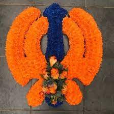 Our flowers shops and florists in italy will allow you to send and deliver funeral bouquets, compositions, cushions and wreaths. Khanda Orange Blue Buy Online Or Call 01474 355007