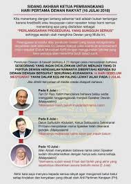 Savesave setiausaha dewan negara dan dewan rakyat for later. Walkout Pas Keluar Dewan Bantah Pelantikan Speaker