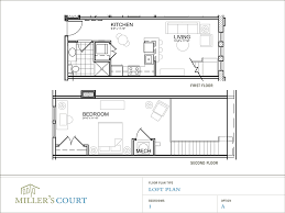 2 Story Floor Plans Loft House Design Loft Floor Plans One Bedroom House Plans