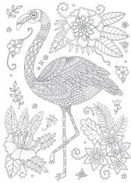 Flamingos Coloring Card Coloring Cards 3 95 Flamingo Coloring Page Coloring Pages Flamingo Color