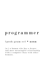 Programmer Definition Print Funny It Quote Student Professional Gift Printable Computer Office Dorm Present Poster Humour Congratulations In 2020 Aesthetic Words Funny Quotes Coding Quotes