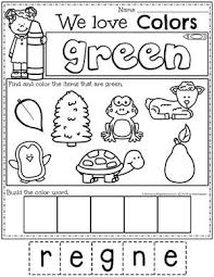 Color Worksheets Planning Playtime Color Worksheets For Preschool Preschool Colors Preschool Color Activities