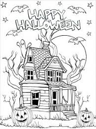 Halloween Coloring Pages For Adults