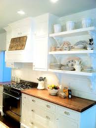 Butcher block countertops white cabinets. White Kitchen Cabinets With Butcher Block Countertops Traditional Kitchen Milk And Honey Home