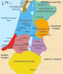How long did the kingdoms of ancient israel and judah exist? The Ancient Levant With Map