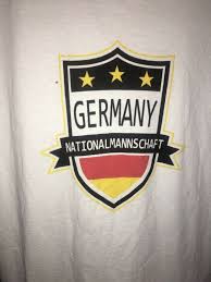 Every banner, social media page, and piece of merchandise for the team has the crest with the four stars arching around the emblem. Germany Deutschland Klose National Mannschaft White T Shirt Sz 2xl Bbb Ebay