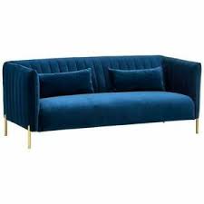 Rivet Frederick Mid Century Modern Tufted Velvet Sectional Sofa Couch 77 5 W N Ebay