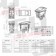 On off on bottom 6 pins: 94ebb2 On Off Toggle Switch Wiring Diagram 24 Volts Wiring Library