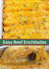 Easy Beef Enchiladas Easy Beef Enchiladas Beef Enchilada Recipe Beef Enchiladas
