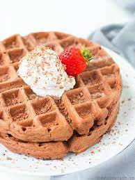 Double Chocolate Waffle Recipe In The Blender Don T Waste The Crumbs Recipe Chocolate Waffle Recipe Waffle Recipes Blender Waffles
