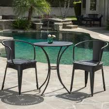 Betterland outdoor furniture 5pcs (6 seats) patio conversation sets (glider, loveseat, coffee table, 2 chairs) swing glider wrought iron frame patio metal lounge chairs set with red cushions. Cast Iron Patio Dining Furniture Patio Furniture The Home Depot