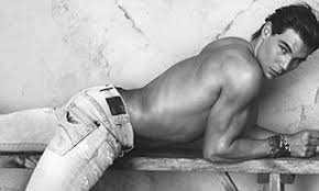 Model, photographer, stylist, makeup or hair stylist, casting director, agent, magazine, pr or ad agency, production company, brand or just a fan! Rafael Nadal Peels Off For Latest Armani Campaign Daily Mail Online