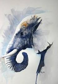 Old Boy Wildlife Art Elephant Art Animal Art