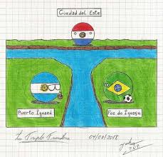 Capítulo 6 temporada 4 (parte 1) fronteras decimos hasta pronto a argentina y hola a paraguay, pero para llegar a este país debemos cruzar también por brasil , haciendo el famoso cruce de la triple frontera. Countryhumans La Countryhumans 13 Wattpad