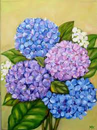 Pin By Serpil Teoman On Artists And Their Art Hydrangea Painting Oil Painting Flowers Flower Art