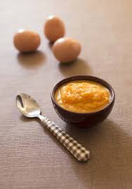 Puree De Courge Sucrine Pates Et Oeufs Durs Pour Bebe A Partir De 7 Mois Recette Bebe Nourriture Nourriture Bebe