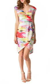 Sarong Dress By Wayne Cooper For Rent Glamcorner Sarong Dress Dresses Designer Dress Rental